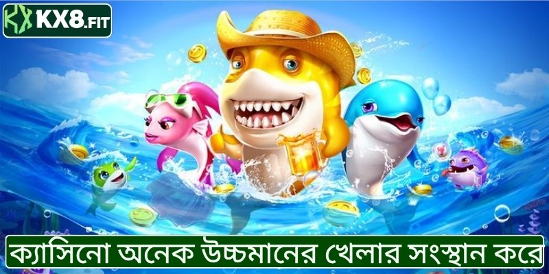 ক্যাসিনো অনেক উচ্চমানের খেলার সংস্থান করে